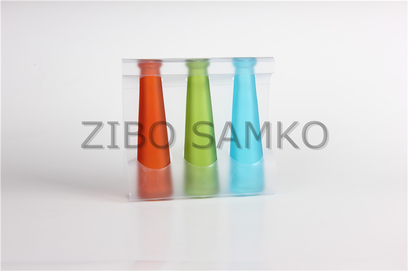 7'' height glass vase
