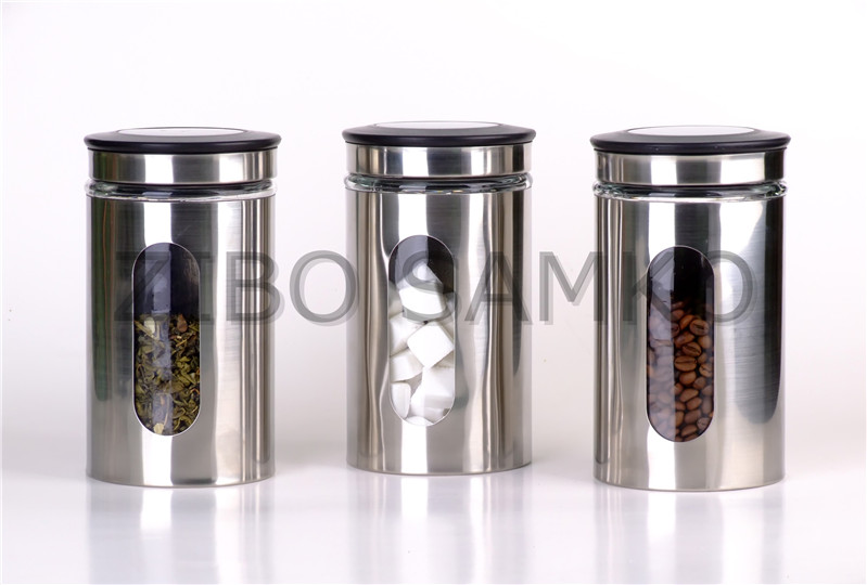 For coffee sugar tea glass jar