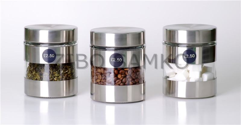 For coffee sugar tea glass jar