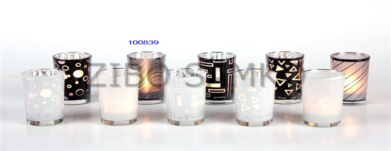 New item glass candle holder